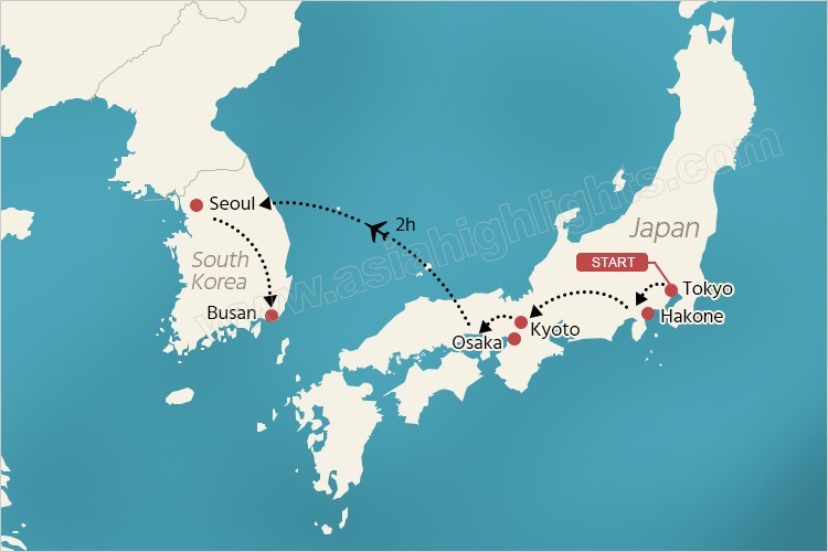 How To Plan A 2 Week Itinerary In Japan And South Korea