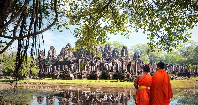Siem Reap, Cambodia — Ruins of Angkor Wat