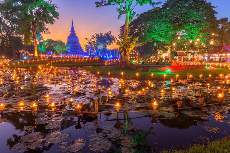 Loy Krathong 2022 in Sukhothai: Places and Events to Celebrate