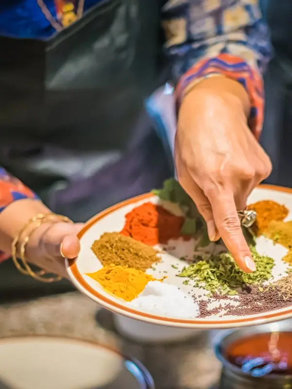 the Indian spices 