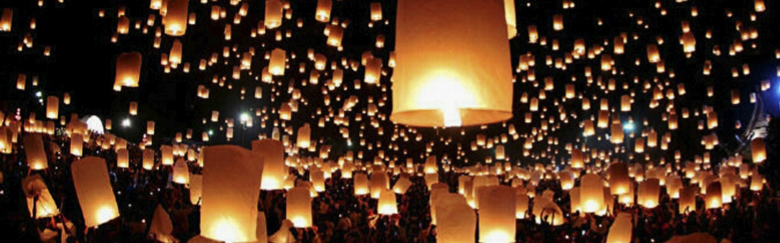 Best Yee Peng Mass Lantern Releases in Chiang Mai, Witness Flying Lanterns in Chiang Mai