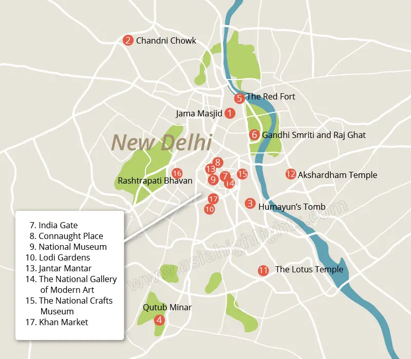 delhi attractions