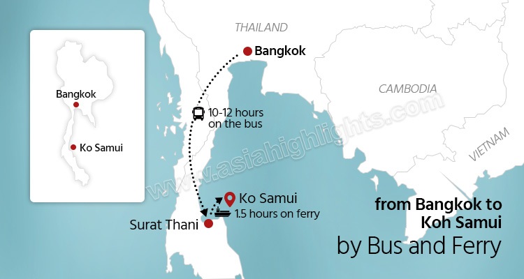 travel from bangkok to koh samui