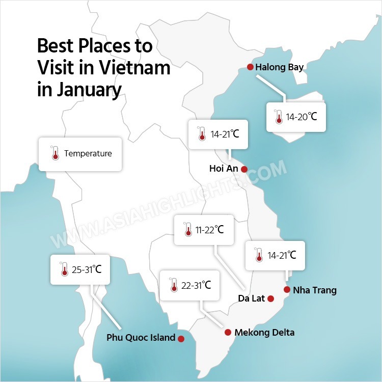 Vietnam Weather in January 2025 Cool & Dry, Best Places to Go