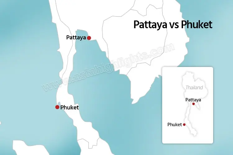 Pattaya vs Phuket Which is Better Comparison in 10 Aspects