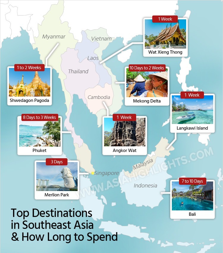 Southeast Asia Itineraries How Long to Spend