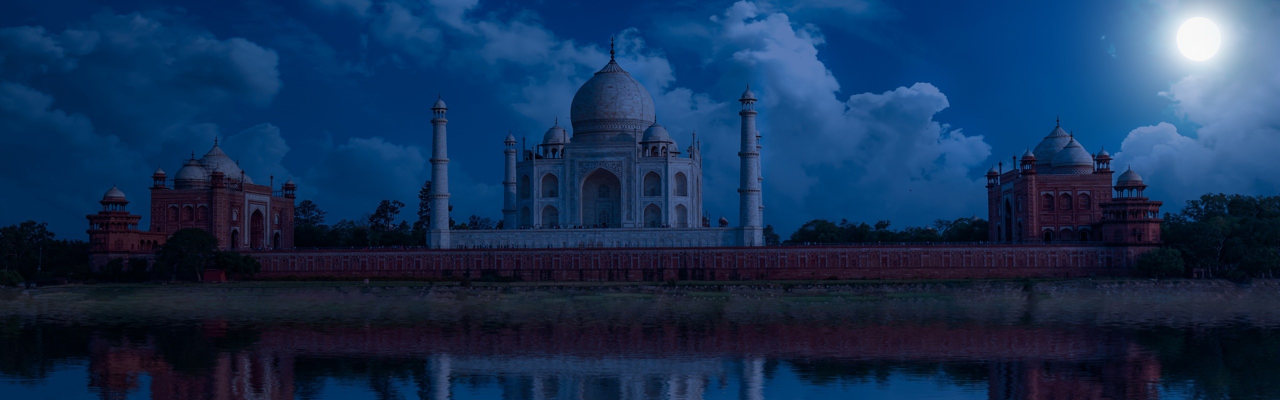 The Taj Mahal at Night: Full Moon Night Visits, Places for Night Views